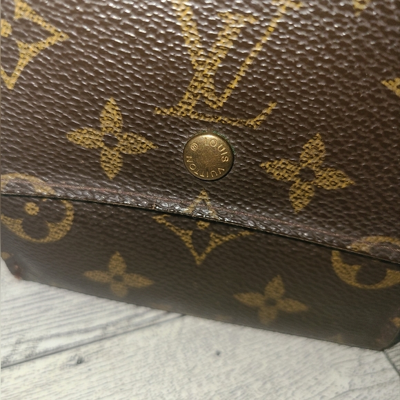 Authentic Louis Vuitton Wallet Coin Purse Brown Tan Leather - Picture 3 of 15